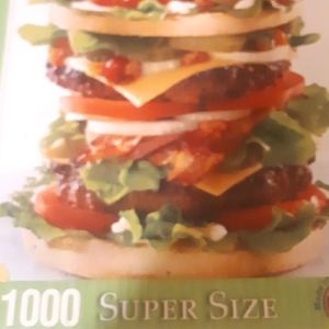 Super Size Hamburger Puzzle
